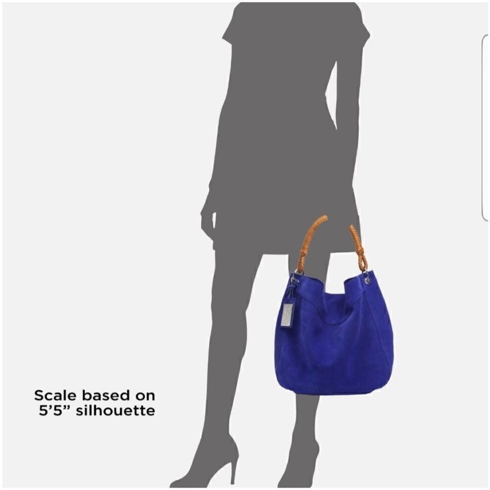 Ralph Lauren Suede Hobo Handbag - Picture 16 of 16
